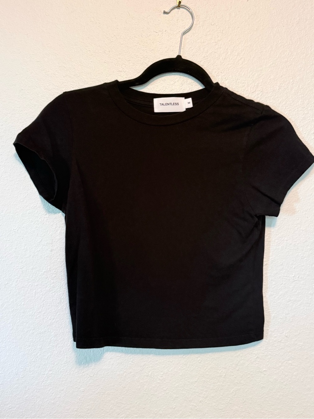 Talentless Black Tee Medium